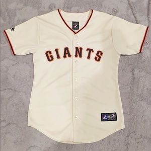 SF GIANTS • Buster Posey Cream Jersey